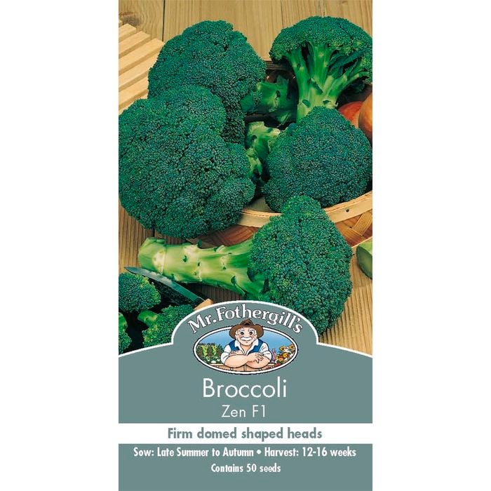 Mr Fothergill's Zen Broccoli Vegetable Seeds