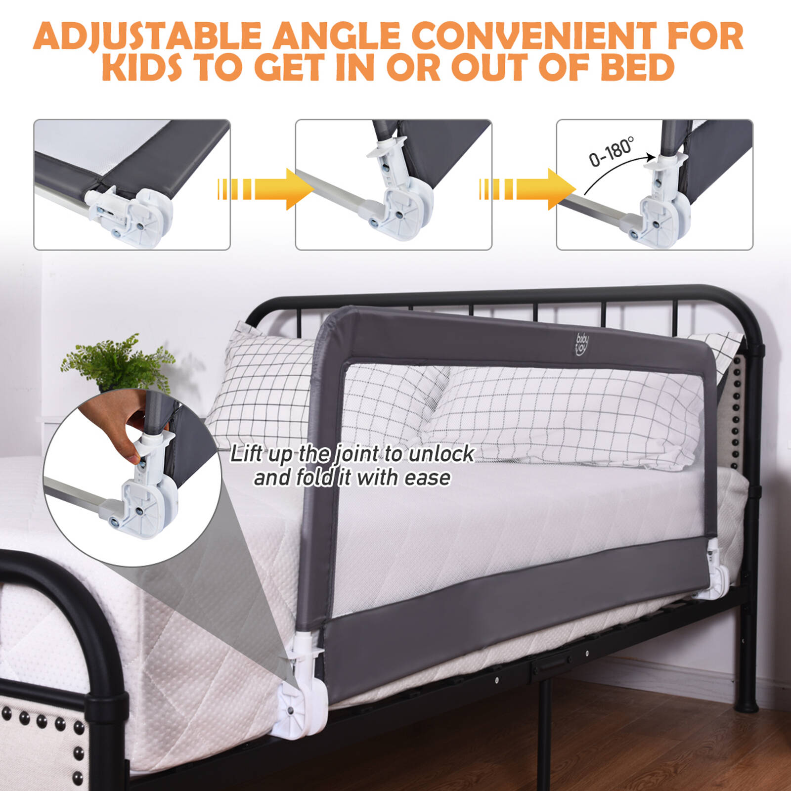 Bed safety rail bunnings hotsell