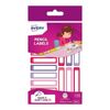 Avery Rectangle Pencil Label 30pcs (Girl)