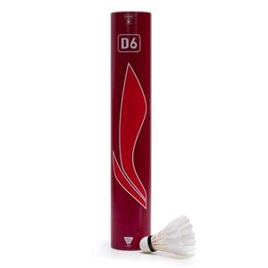Li-Ning D6 Feathered Badminton Shuttlecock , 12 Pcs