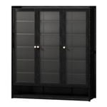 Oikiture Shoe Cabinet Shoes Storage  7-Tier Rack Organiser Black
