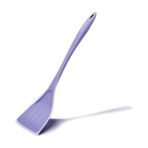 Fissman Silicone Slotted Turner MAURIS Series Heat Resistant 1416 Purple 33cm