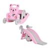 Costway 4-in-1 Rocking Horse Indoor Slide Set Kids Ride On Toy, Pink