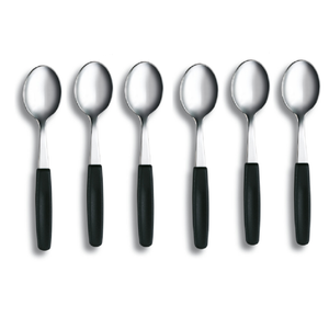 Victorinox Black Teaspoon- Set 6
