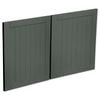 Kaboodle 1000mm Matchamisu Country Fridge Cabinet Doors - 2 Pack