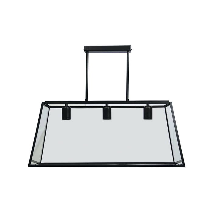 Oriel Lighting Eaton 70cm 3 Light Pendant Light 70cm