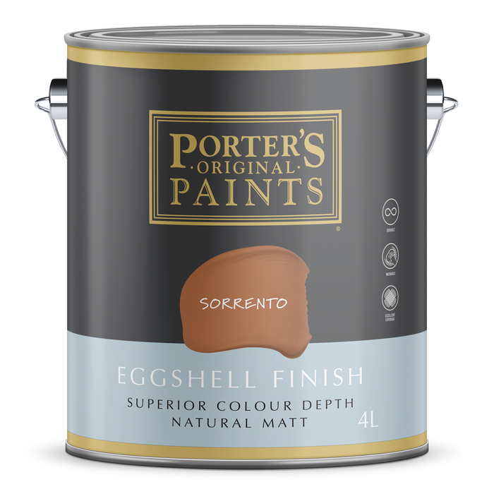 Porter's 4L Sorrento Eggshell Finish Broadwall Washable Paint