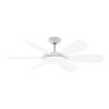 Aeroluxe Aurora Blade Smart DC Ceiling Fan 3/6 With Remote 52" White