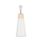 Verve Design Wood And Metal Sami Lamp Base