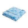 Tommy Bahama Lanikai Fronds Ultra-soft Plush Throw 152x178cm Medium Blue