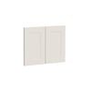 Kaboodle 600mm Cremasala Alpine Farmhouse Sink Doors - 2 Pack