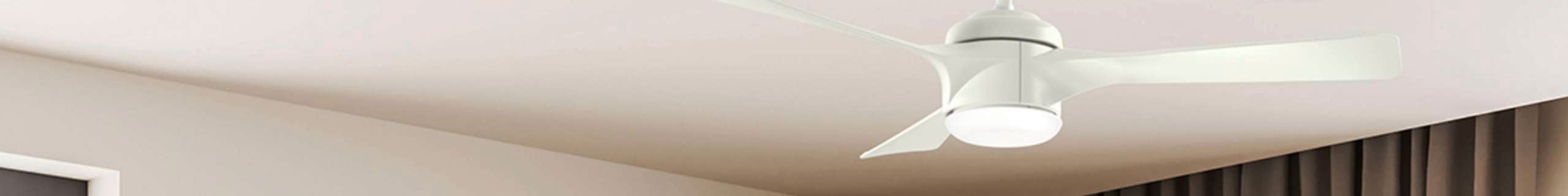 Hunter's ceiling fan in a living room setting