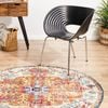 The Rug Connection Sense 254 Off White 150x150cm - Small Round Transitional Pet Friendly Indoor Rug