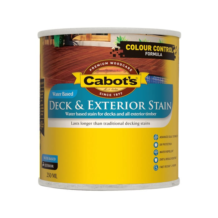 Cabot's 250ml Autumn / Kwila Water Based Deck And Exterior Stain
