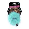 Paws And Claws Furry Giggle Ball Critter Dog Squeaky Chew Toy 12x9x9cm Assorted