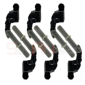 Set of 6 SWAN Ignition Coils for Mercedes Benz S400h W222 2013-2017 3.5L Hybrid