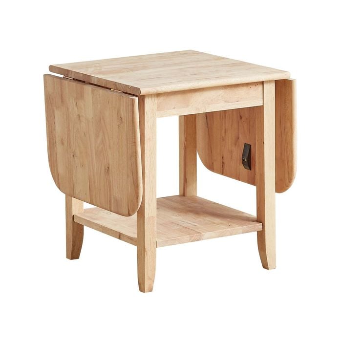 Natural Signature Medium Raw Natural Boston Dropleaf Coffee Table