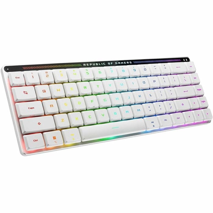 ASUS ROG Falchion RX Low Profile 65 compact tri-mode wireless gaming keyboard