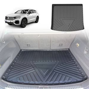 AUSGO Boot Liner for Volkswagen Touareg 2019-Onwards Cargo Trunk Mat Boot Mat