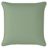 Mojo 45cm Solid Sage Cushion Cover With Pipe