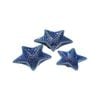 3pc Ceramic 13.5/16.5/20cm Starfish Plate Set Home Decor - Blue