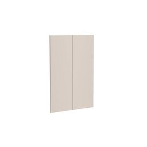 Kaboodle 900mm Cannellini Modern Medium Pantry Doors - 2 Pack