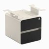 Desky Minimal Under Desk Cabinet Wheat Frame