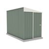 Absco Sheds 1.52 x 3.0 x 2.06m Pale Eucalypt Narrow Single Door Garden Shed