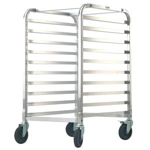 Vevor 66x51.5x98.5cm Bun Pan Rack with 10-Tier Commercial Bakery Racks