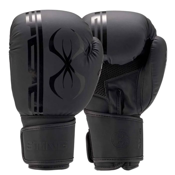 Sting Armaplus Boxing Gloves - Matte Black - 10oz