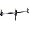 Manfrotto 154 Triple Microphone Holder Bar (black)