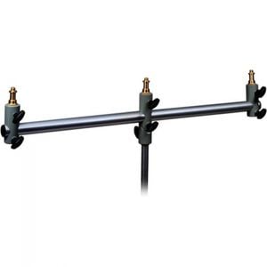 Manfrotto 154 Triple Microphone Holder Bar (black)