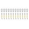 12pc Laguiole Etiquette 22.5cm Stainless Steel Table Spoon - Ivory