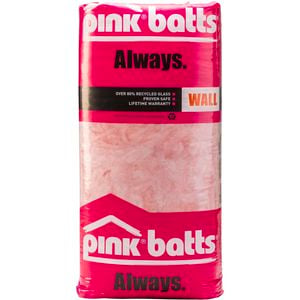 Pink® Batts® 10.2m Classic R2.4 Glasswool Wall Insulation