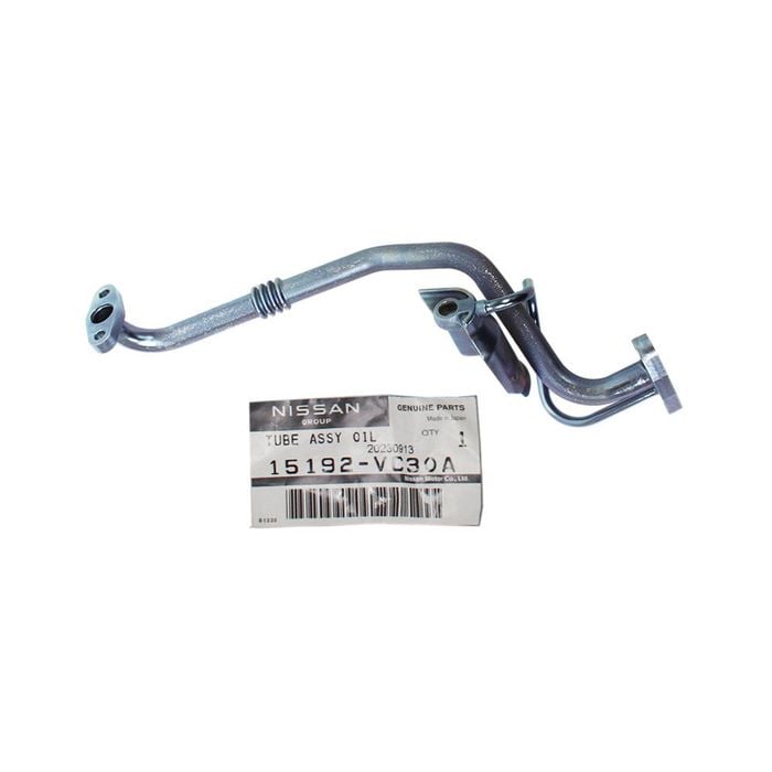 Genuine Turbo Charger Oil Feed & Return Pipe For Nissan Patrol Gu Zd30 3.0l Fits Late Di 01/2002-12/2006
