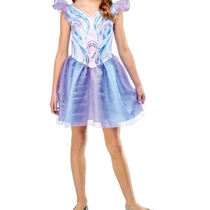 Licensed Deluxe Girls Wicked Periwinkle Glinda Costume - 6-8