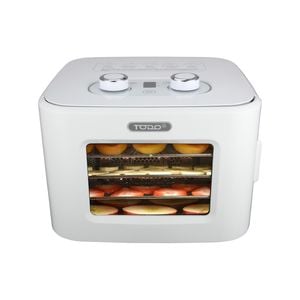 TODO 400W Food Dehydrator Stainless Steel Interior - White