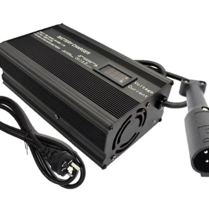 48v/6a Golf Cart Charger For Ez-go Txt Club Battery Snap Head W/ 3pin Plug Tool