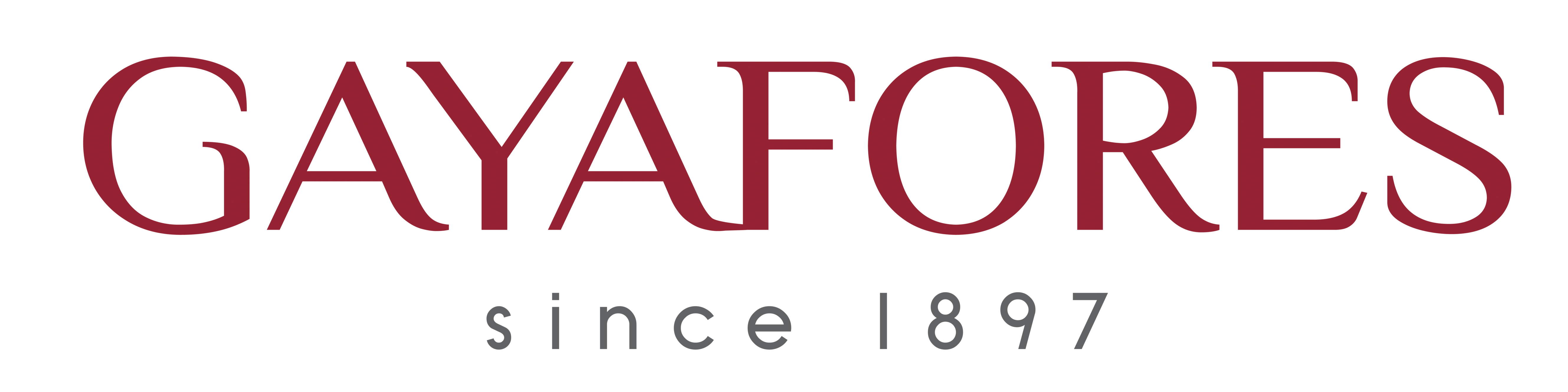 Gayafores red logo