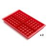 Lekue Silicone Waffle Moulds Set 2