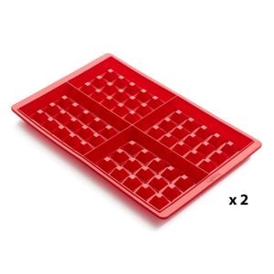 Lekue Silicone Waffle Moulds Set 2