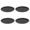 Ladelle Flinders Set of 4 Plates - Charcoal