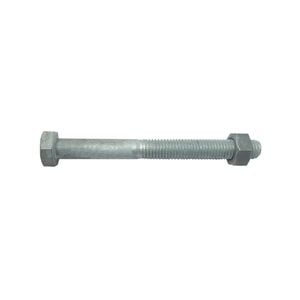 Zenith M8 x 65mm Galvanised Hex Head Bolt And Nut