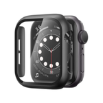 Orotec Apple Watch Series 7 Tempered Glass Case 360 Full Cover 45mm Black