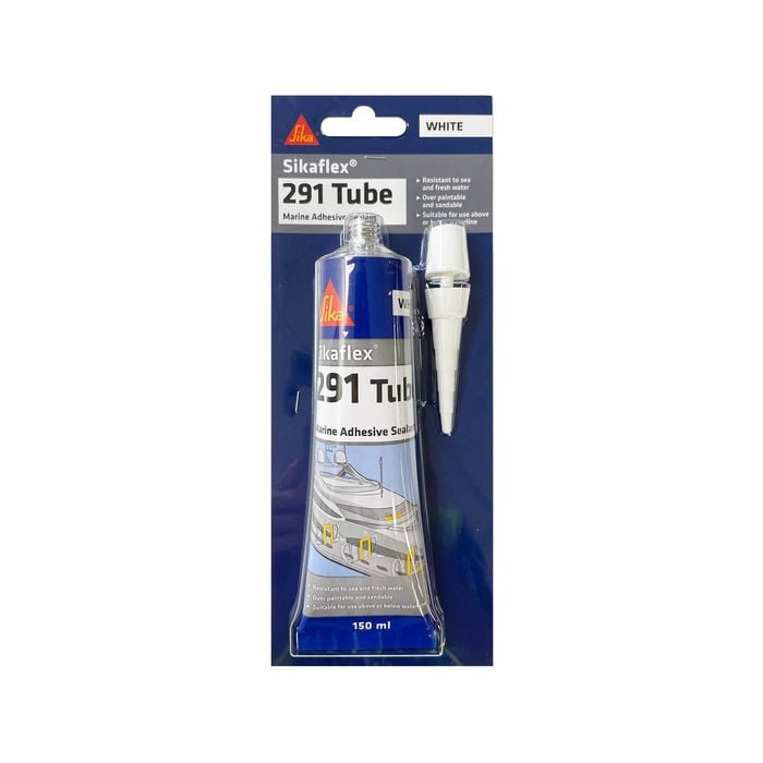 Sika 150ml White Sikaflex-291 Marine Adhesive Sealant - 150ml White