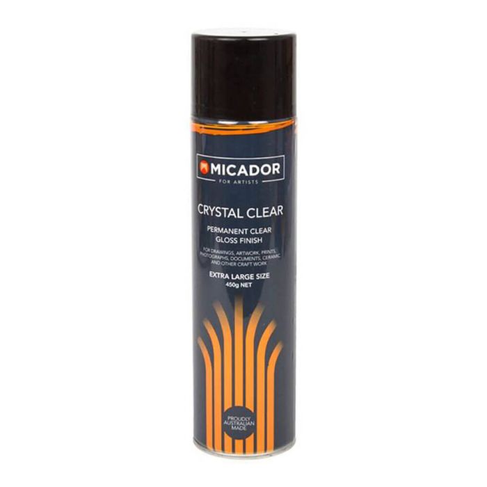 Micador Permanent Spray (450g) (Clear Gloss)