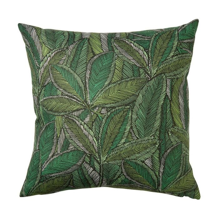 Kas Australia Lark Outdoor Cushion Weather Resistant Green 50x50cm