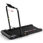 BLACK LORD Treadmill Electric Walking Pad 40cm Belt Hydraulic Foldable Black