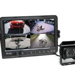Elinz 7" DVR Monitor 4CH Realtime with 1 Camera Package - 1 Camera Package
