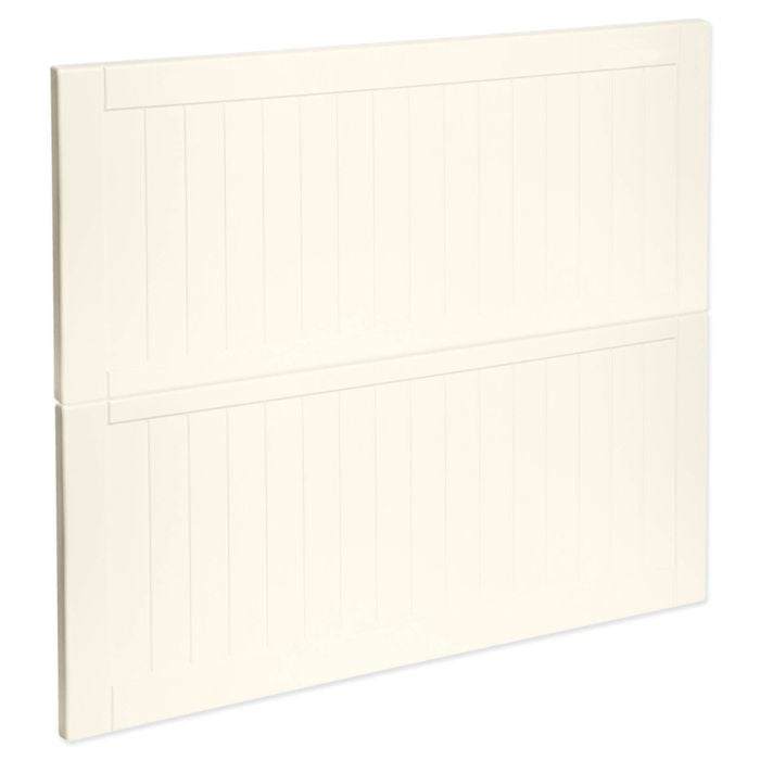 Kaboodle 900mm Antique White Country 2 Drawer Panels
